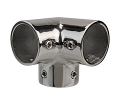 3-Way Elbow for 25mm Boat Rail SS316