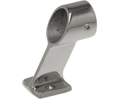 Boat Rail Center Fitting 25mm 60 Degree 70mm Height SS316