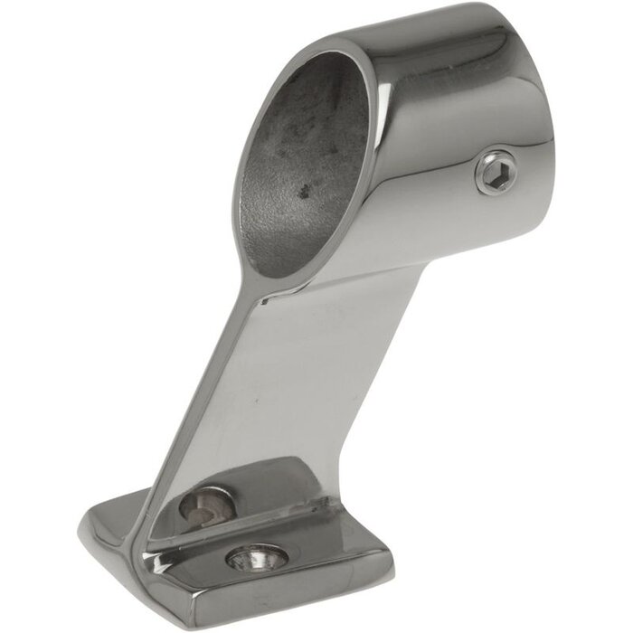 Boat Rail Center Fitting 25mm 60 Degree 70mm Height SS316