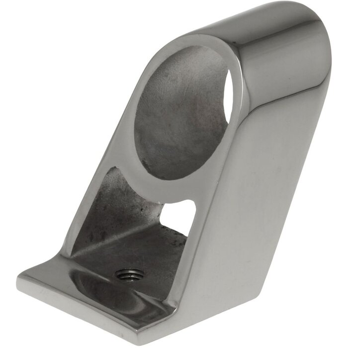 Boat Rail Center Fitting 25mm 90 Degree 55mm Height SS316