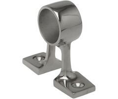 Railinghouder Tussenstuk 25mm 90 graden 60mm Hoog Rvs