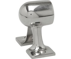 Boat Rail End Fitting 25mm 90 Degree 60mm Height SS316