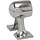 Boat Rail End Fitting 25mm 90 Degree 60mm Height SS316