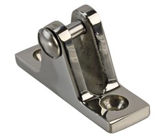 Angled Deck Hinge 57x19x34 SS316