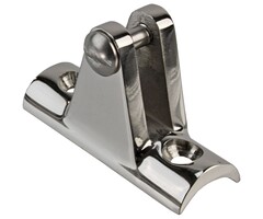 Concave Deck Hinge 61x22x38 SS316