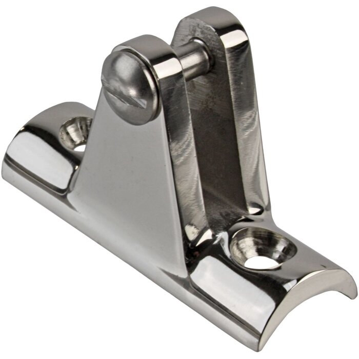 Concave Deck Hinge 61x22x38 SS316