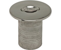 Dekvuldop Fuel met Verzonken Hendel 50mm Rvs