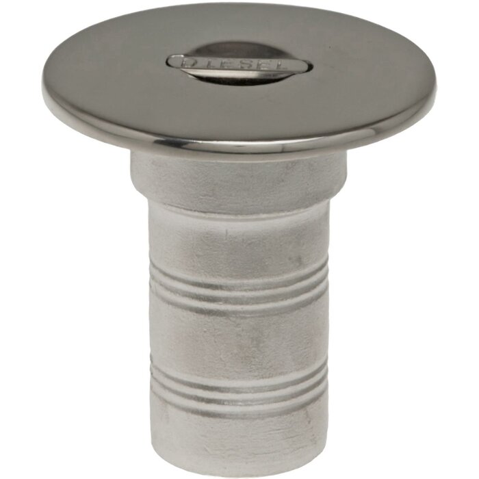 Deck Filler Diesel Pull-Up 38mm SS316