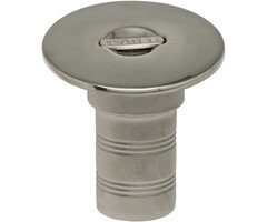 Dekvuldop Water met Verzonken Hendel 38mm Rvs