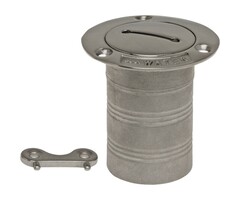 Dekvuldop Water 50mm Rvs