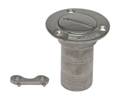 Dekvuldop Water 38mm Rvs