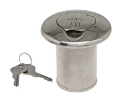 Deck Filler Fuel with Lock 50mm SS316