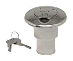 Dekvuldop Fuel met Slot 38mm Rvs