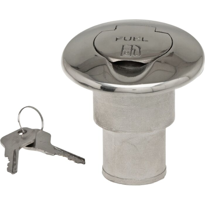 Deck Filler Fuel with Lock 38mm SS316