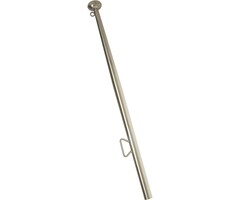 Vlaggenstok Boot Rvs 61cm