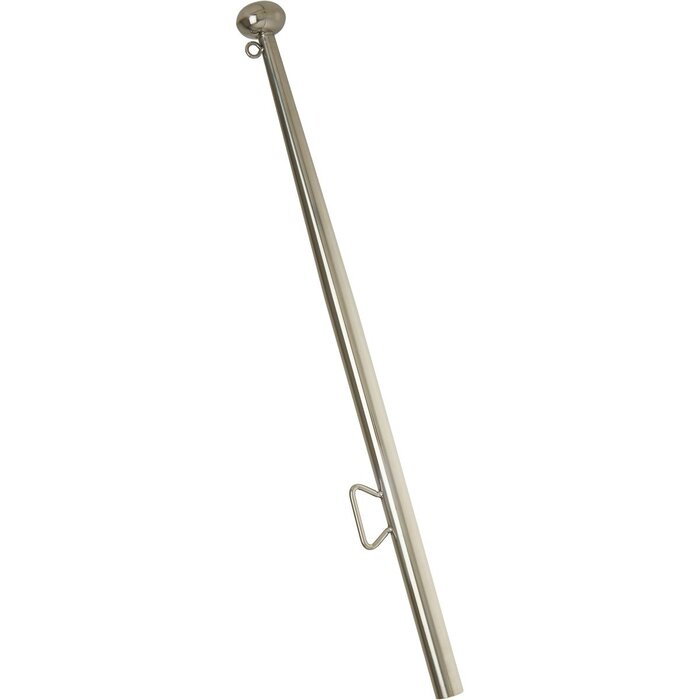 Vlaggenstok Boot Rvs 61cm