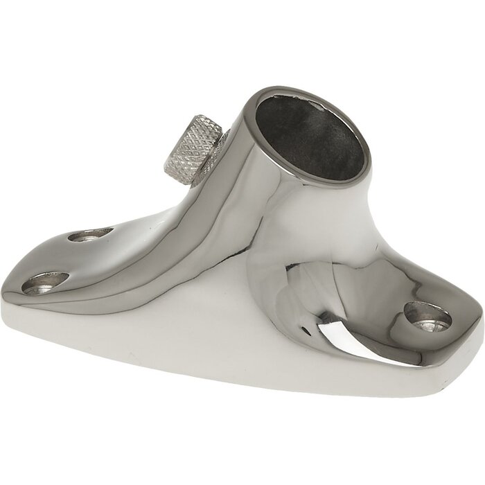 Rvs Vlaggenstokhouder Boot 20mm 84x40x45mm