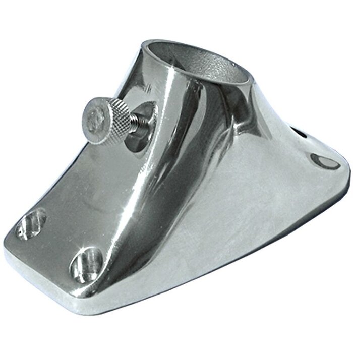 Rvs Vlaggenstokhouder Boot 25mm 91x45x54mm