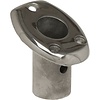 Boat Flag Pole Holder 25mm Built-In 70 Degrees SS316