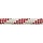 10mm Double Braid Polyester Lijn Wit-Rood