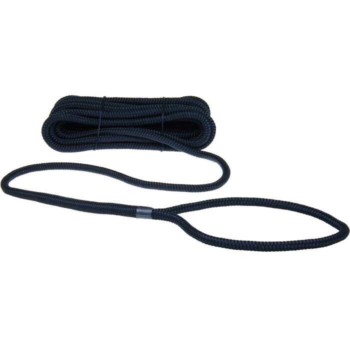 14mm x 15m Landvast met Lus Deluxe Polyester Blauw