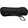 12mm x 12m Mooring Line with Snap Hook Polyester Black