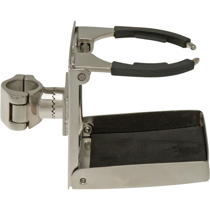 Boat Folding Cup Holder Rail Mount SS306