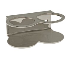 Double Boat Cup Holder Side Mount SS316