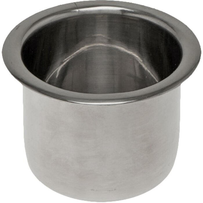 Bekerhouder Boot Inbouw 60mm Rvs