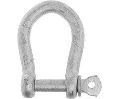 6mm Bow Shackle 30x13 Galvanized