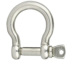 6mm Bow Shackle SS316