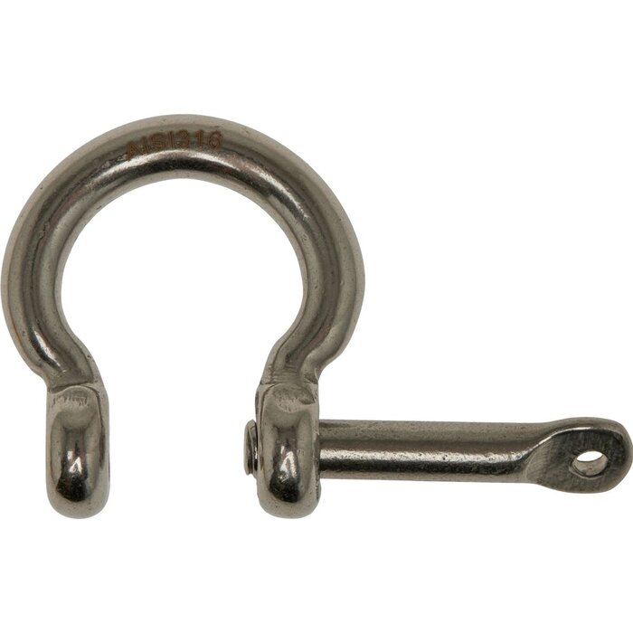 5mm Harpsluiting met Captive Pin Rvs