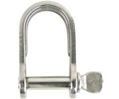 5mm Flat Shackle 18x12 SS316