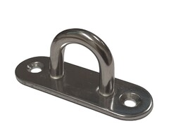 Stainless Steel 8mm Pad Eye Plate 80x26mm
