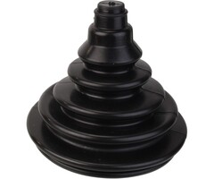 Rubber Kabeldoorvoer 100x85mm Zwart