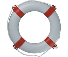 Reddingsboei 65x40 Wit/Rood