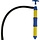 Handlenspomp 53cm met Slang