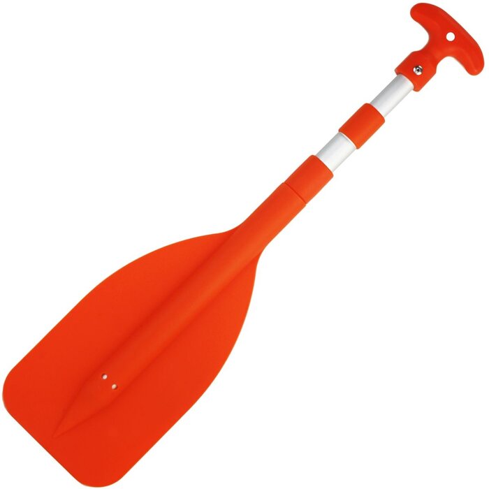 Double Telescopic Paddle 53-107cm Orange