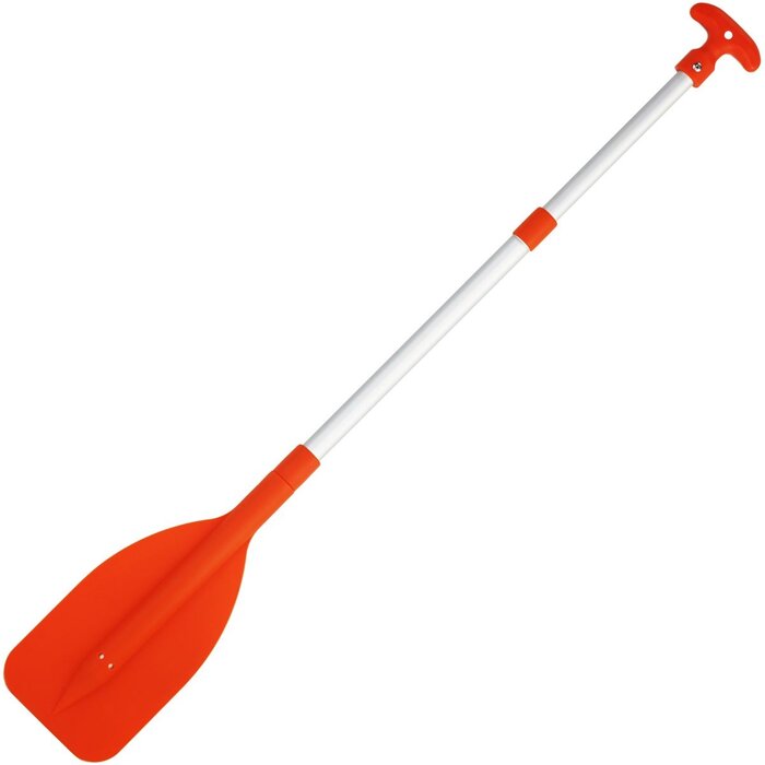 Double Telescopic Paddle 53-107cm Orange