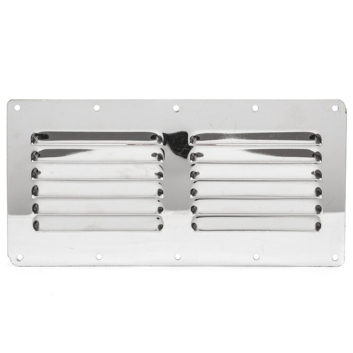 Ventilatierooster Rechthoekig 230x115mm Rvs