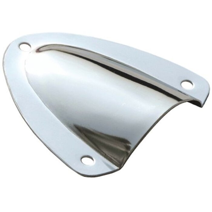 Clamshell Vent 93x84mm SS316
