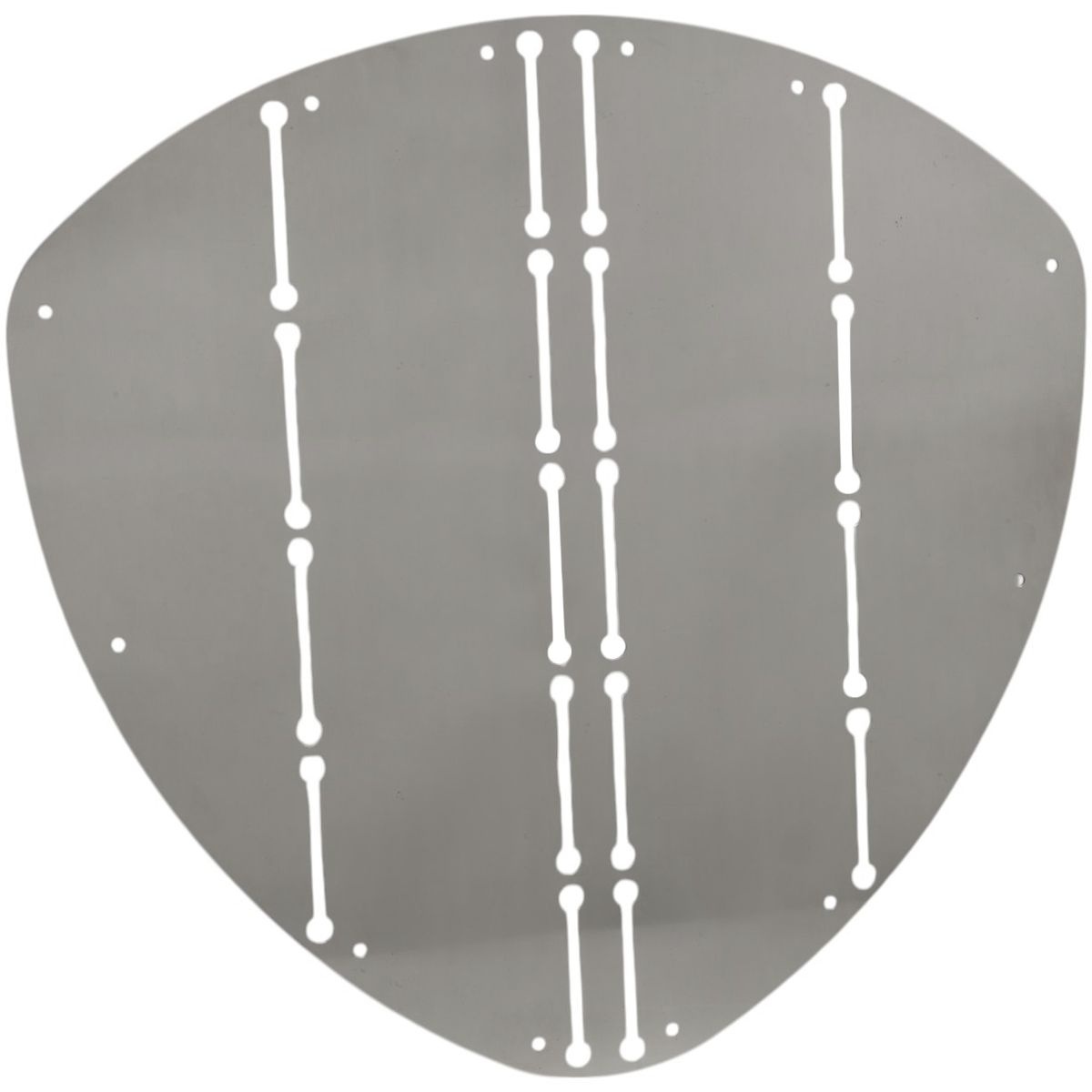 Bow Shield 347x345mm SS316