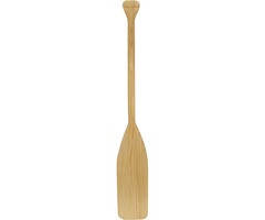 Wooden Paddle Clear Varnished 145cm