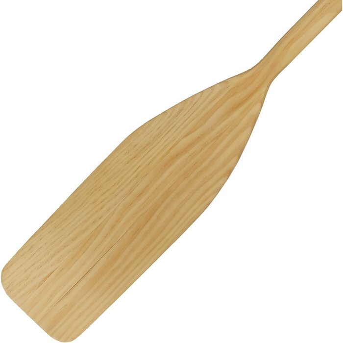Wooden Paddle Clear Varnished 145cm
