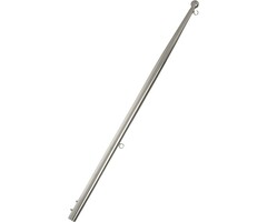 Vlaggenstok Rvs 120cm met Snap-Lock
