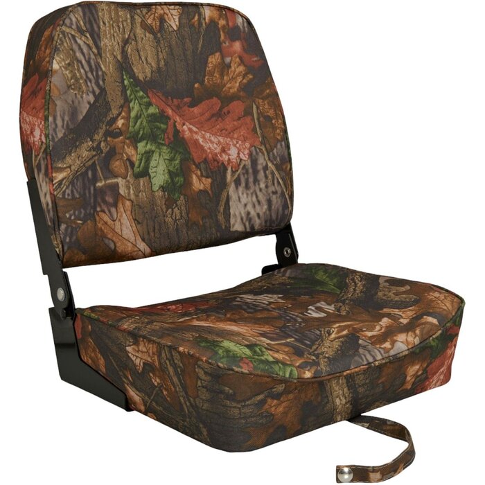 Bootstoel Inklapbaar 48x41x49cm Camouflage Donker