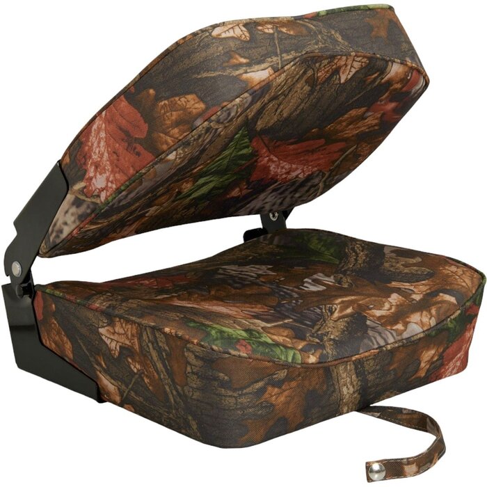 Bootstoel Inklapbaar 48x41x49cm Camouflage Donker