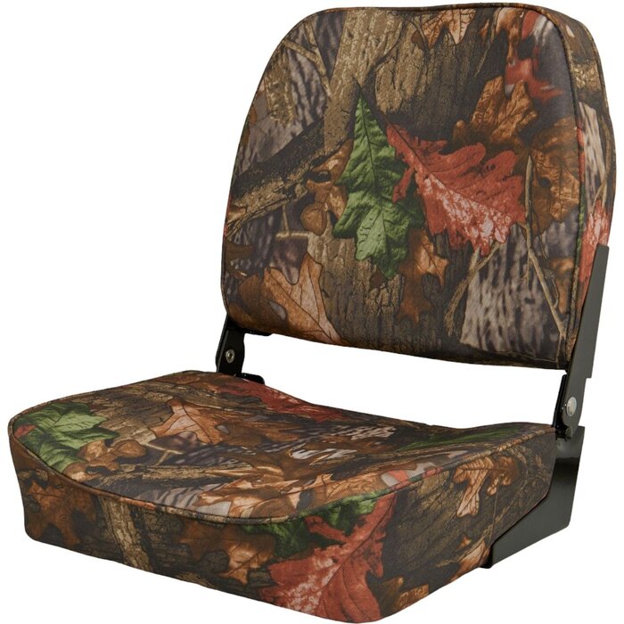 Bootstoel Inklapbaar 48x41x49cm Camouflage Donker