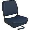 Folding Boat Seat 48x41x49cm Carbon Look Blue