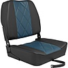 Folding Boat Seat 48x41x49cm Black-Blue